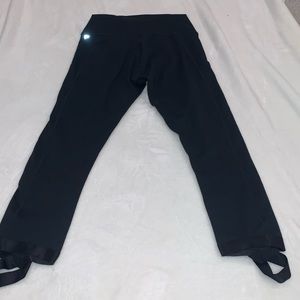 Fabletics power hold black legging. Med